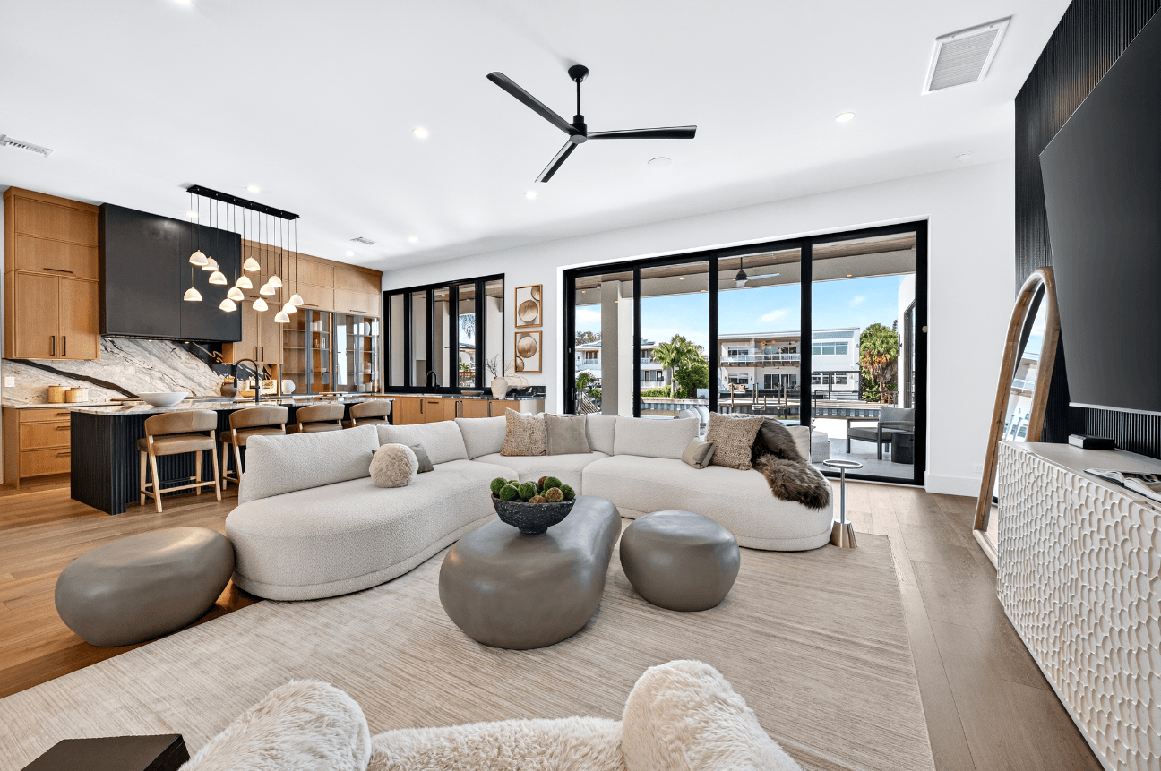 Living Room — Wide Angle